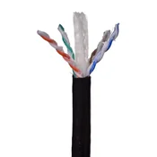 slomart Mrežni kabel Alantec KIU6OUTZ305 Cat6 U/UTP, 305 m, črn