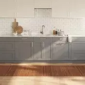 Tepih pravokutni smedi 80 x300 cm od bambusa