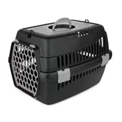 Transportni boks za živali Teddy 50 x 35 x 20 cm siv Happet