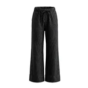 Imily Bela Kavbojke črn denim/bela