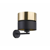 Zidna lampa HILTON 1xE27/15W/230V mesing/crna