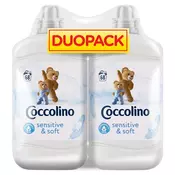 Coccolino Sensitive&Soft Koncentrirani omekšivač 136 pranja 2x1700ml
