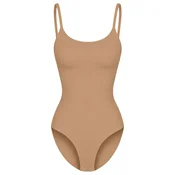 cfab Oblikovanje postave Cami Sculpting Bodysuit with Slip bež