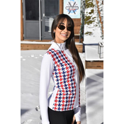 AKTIVNI VEŠ KLARA LINE ŽENSKI PEPITO full zip white