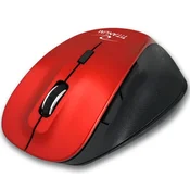 TM122R Titanium bežicni miš bluetooth 6d opt. fornax crvena