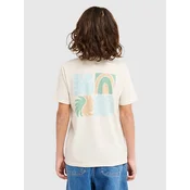 Quiksilver Lazer Kids fantovska majica snow white
