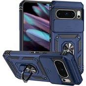 GS Oklepni ovitek za Google Pixel 8 Pro, CamShield Slide, moder