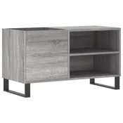 Ormaric za ploce siva boja hrasta 85x38x48 cm konstruirano drvo