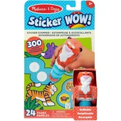 Knjiga naljepnica Melissa & Doug - Tigar, s pečatom