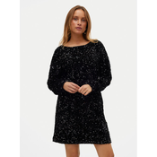 Vero Moda Cocktail obleka Bella 10317046 Črna Regular Fit