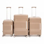 Set Kofera Voyage 3/1 Soft, Roza