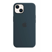 iPhone 13 silikonska maska with MagSafe – Abyss Blue