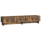 TV omarica 147 x 34,5 x 30 cm Dimljen hrast Inženirski les