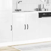Vidaxl Osnovna omarica za umivalnik Kalmar bela 80x46x81,5 cm