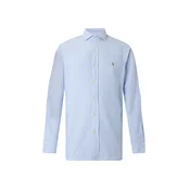 Polo Ralph Lauren Srajca CLASSIC svetlo modra/bela