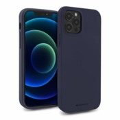 Goospery Soft Feeling silikonski ovitek za iPhone 14 Pro Max - moder