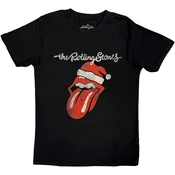 The Rolling Stones Santa Lick Majica s kratkimi rokavi Black S