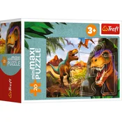 Trefl Puzzle Svet dinozavrov: Tyrannosaurus rex 20 kosov