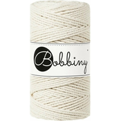 Bobbiny 3PLY Macrame Rope 3 mm Natural Vrvica