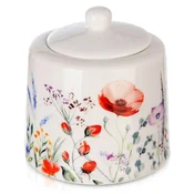 Northix Bela porcelanasta sladkornica MAKI 320 ml