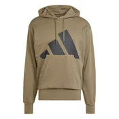 Adidas Muški duks M Bl Ft Hd, JE8892, Maslinasti