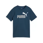 PUMA Essentials Colour No.1 Logo Tee Youth, Age, Midnight Petrol, 15-16Y