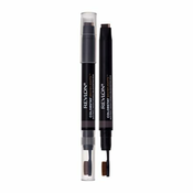 Revlon Colorstay Browlights Pomade Pencil vodoodporen svinčnik za obrvi s kabuki čopičem 1,1 g odtenek 409 Grey Brown