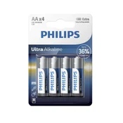 BATERIJA AA - ULTRA ALKA. BLISTER 4 KOS PHILIPS