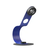 Nikcorp Stojalo za sušilnik EUGOOCX Dyson Supersonic magnetni nosilec nastavkov modro, kovinska podlaga proti zdrsu za Nural HD16 HD15 HD12 HD08 HD07 HD03 HD02 HD01
