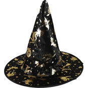 Dječji vještičji šešir sa zlatnim dekorom