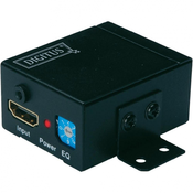 Digitus Profesionalni ojačevalnik HDMI-signala Digitus, črne barve,št. vhodov: 1, št. izhodov: 1 DS-55901