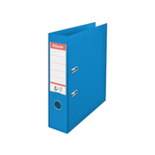Esselte registrator, 75 mm, A4, PP / PP, tirnica na robovih, Standard, Vivida modra