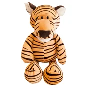 Plišasta igrača Tiger s črnimi črtami 25cm