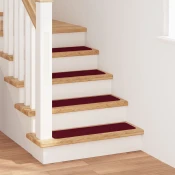 Podloge protiv klizanja za stepenice 15 pcs Bordo 75 x 20 cm PP