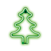 Forever Neon LED CHRISTMAS TREE green FLNE16