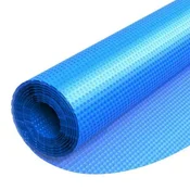 VEVOR Solarny pokrival za bazen z mehurčki 732 cm okrogel modra