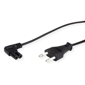 VALUE 19.99.2088 strujni kabel Crno 1,8 m CEE7/16 C7 spoj