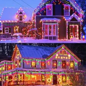 LED šarene sijalice dekorativni niz 6m
