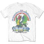 The Rolling Stones 81 Tour Dragon (Back Print) White XL Majica
