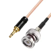 shumee Pigtail JACK 3.5 vtič/BNC vtič RG316 20 cm