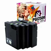 Inkdigo tusz PGI2500 kompatybilny z Canon Maxify iB4050 MB5050 iB4150 Certyfikat TÜV