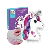 TM Toys Wow Box Enorog Ustvarjalni komplet Blazina z bleščicami DIY