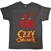 Ozzy Osbourne Majica Yellow Eyes Jumbo Unisex Charcoal Grey S