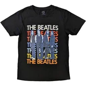 The Beatles Iconic Multicolour Black L Majica