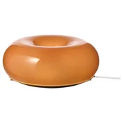 VARMBLIXT LED namizna/stenska svetilka, oranžna steklo/okroglo, 30 cm