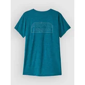 Patagonia Cap Cool Daily - P-6 Cosmos T-Shirt lt glacial xd