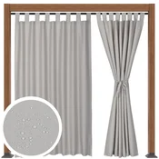 shumee VRTNE ZAVESE ZA TERASO VRTNE ZAVESE ZA TERASO R 155x200 svetlo siva