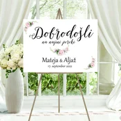 Tabla dobrodošlice TABPOR 106