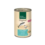 Real Nature Cat Adult losos in piščanec s krompirjem, pašteta 400g konzerva