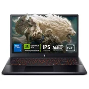 Gaming laptop Acer - ANV15-52-76WR Nitro V15, 15.6, FHD, Core 7, 165Hz, 64 GB RAM